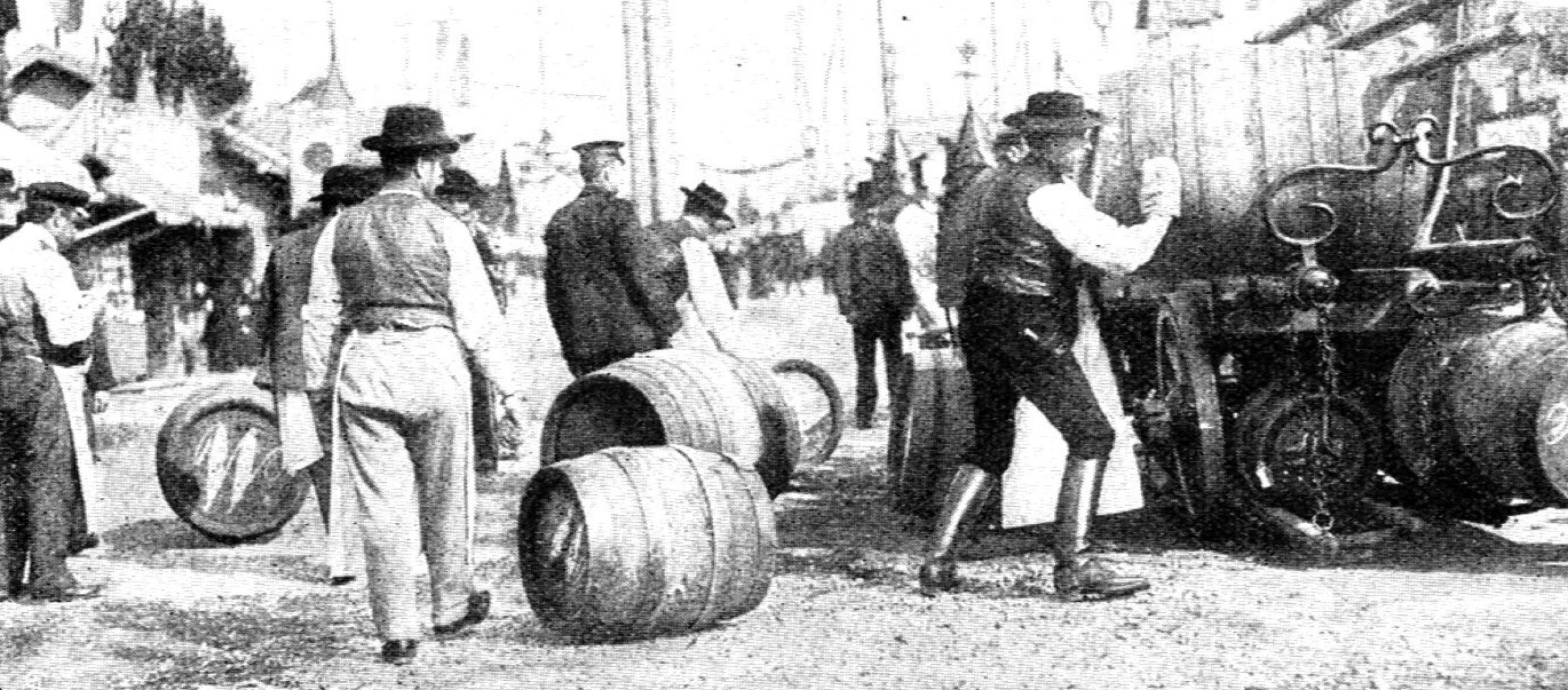 Oktoberfest Bierbelieferung 1908